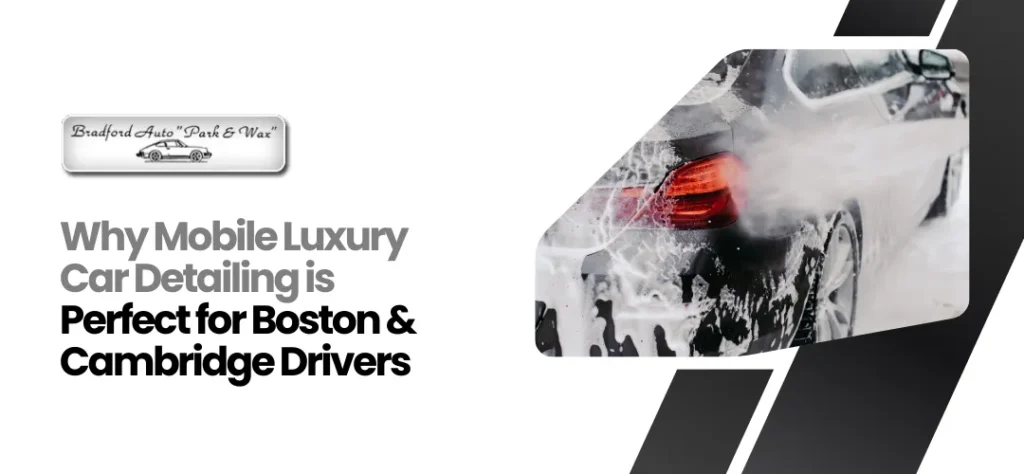 Luxury car detailing