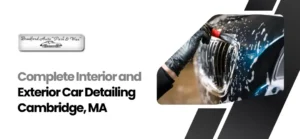 Exterior car detailing Cambridge, MA