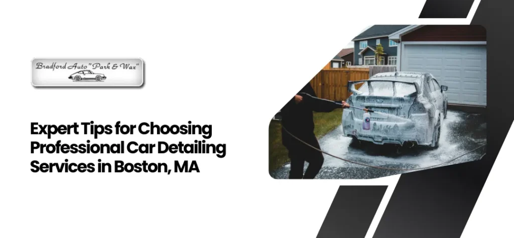 Professional car detailing services Boston, MA