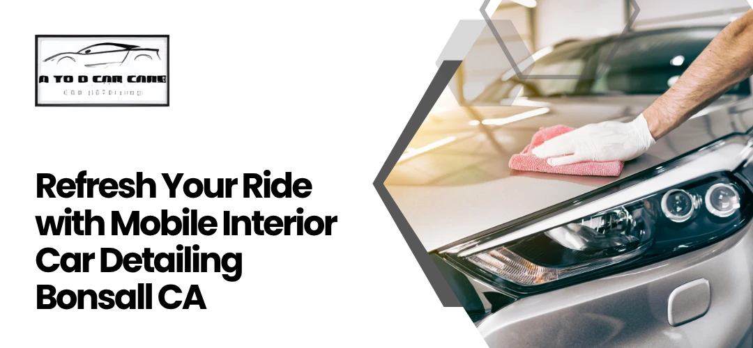 Read more about the article Ride with Mobile Interior Car Detailing Bonsall CA