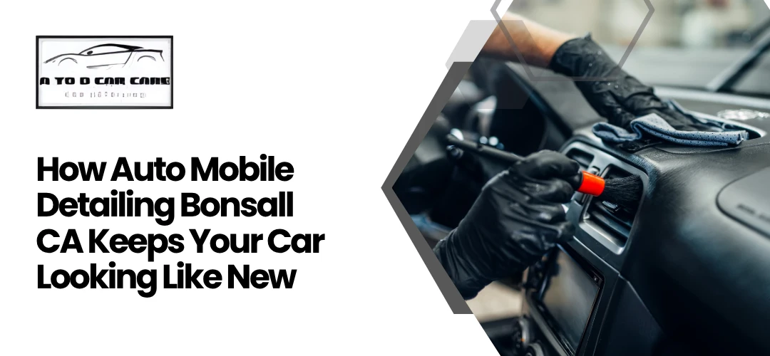Read more about the article Auto Mobile Detailing in Bonsall CA