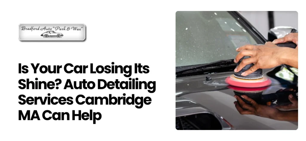 Auto Detailing Services Cambridge MA