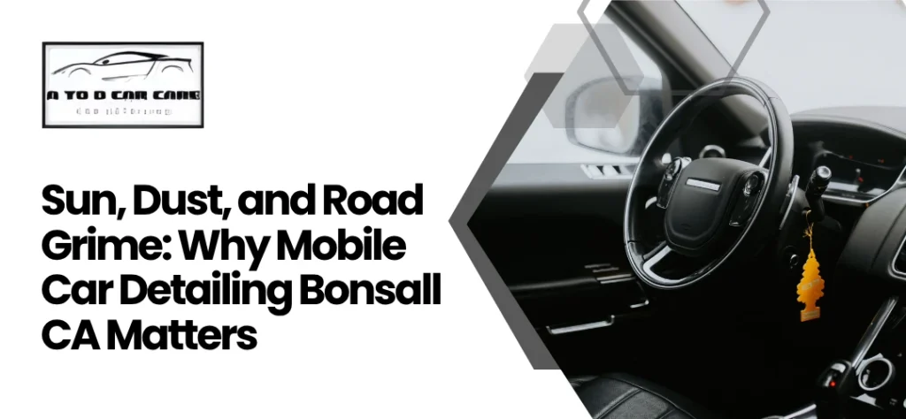 Mobile Car Detailing Bonsall CA
