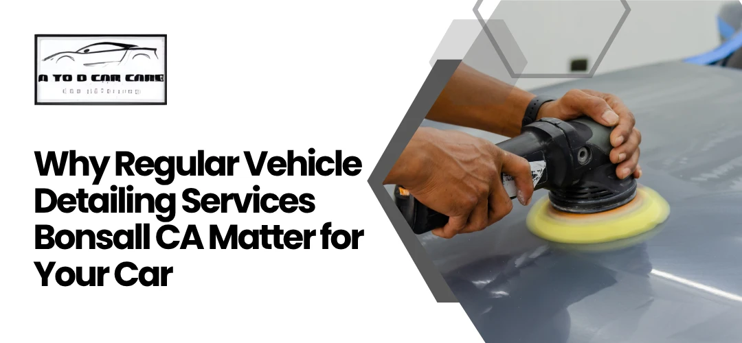 Read more about the article Regular Vehicle Detailing Services Bonsall CA Matter for Your Car