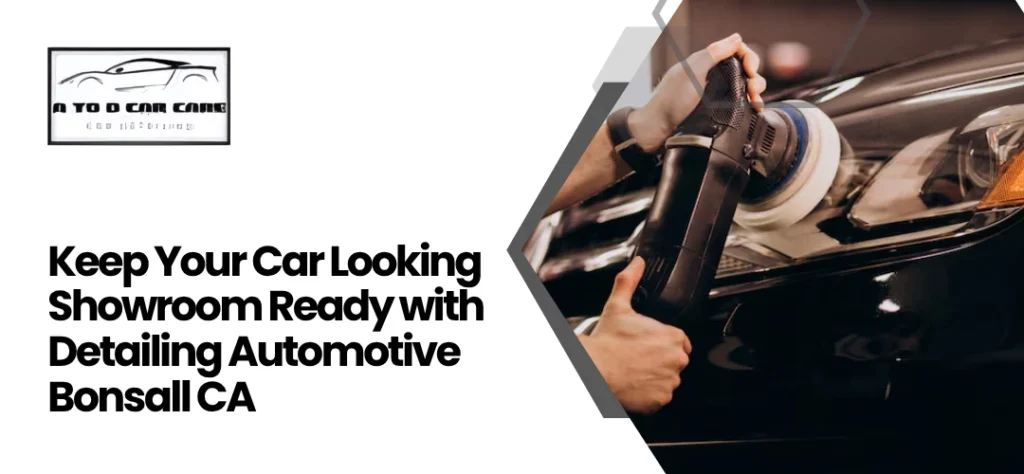Ready with Detailing Automotive Bonsall CA