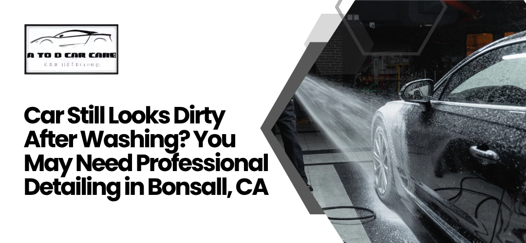 Read more about the article Professional auto detailing services Bonsall CA