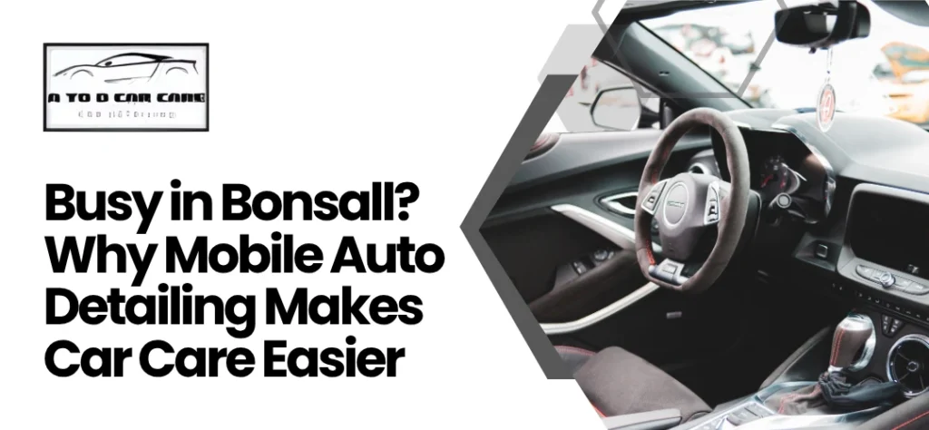 Auto mobile detailing Bonsall CA