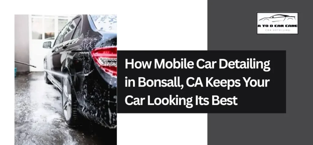 Mobile Car Detailing in Bonsall, CA